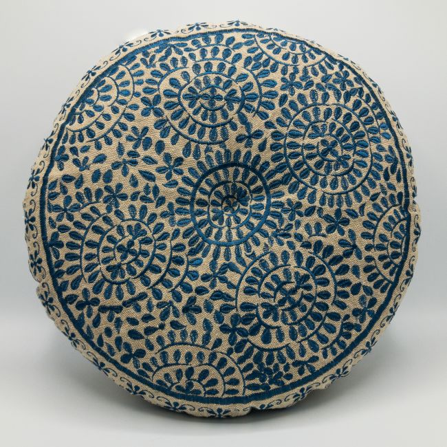 Meditationskissen Blue Bloom