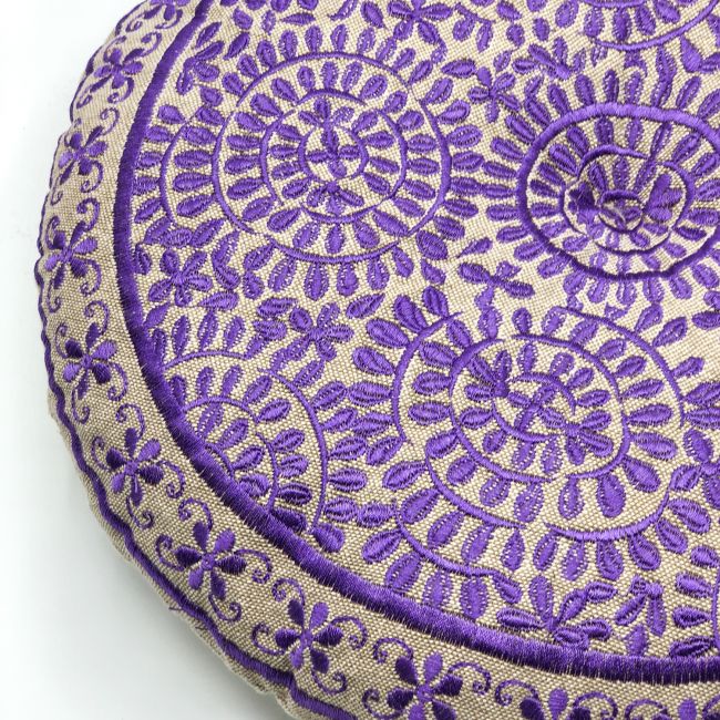 Meditationskissen Violette Bloom