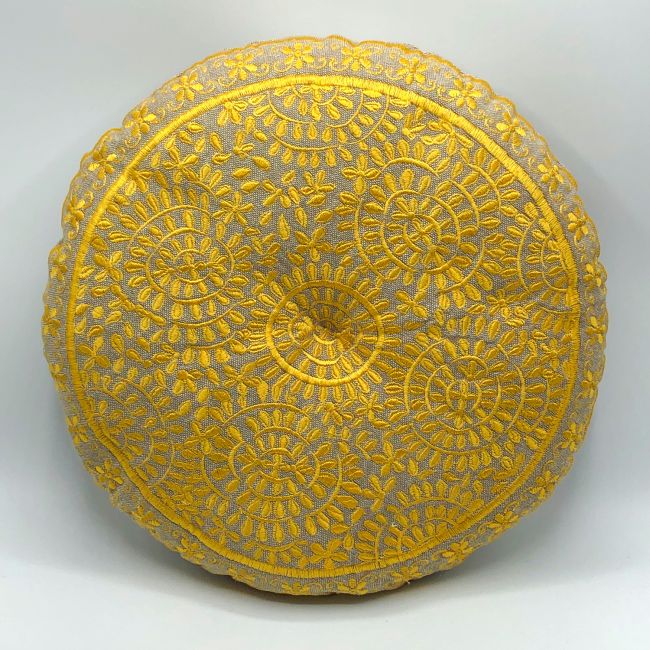 Meditationskissen Yellow Bloom