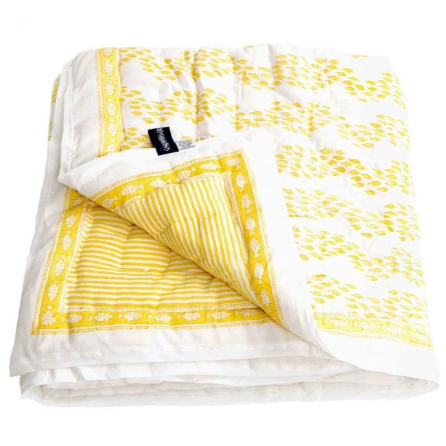 Babyquilt Gelbe Fische
