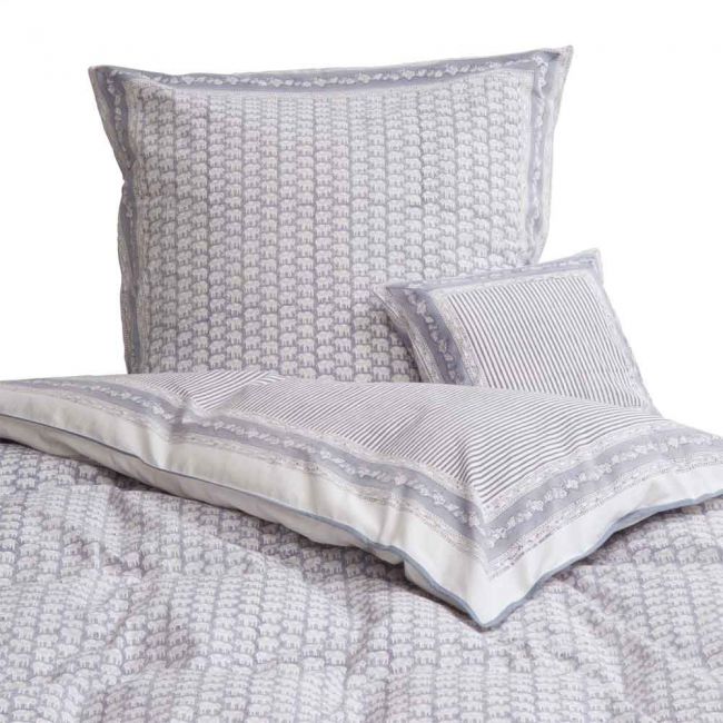 Wendebettwäsche mit Elefanten - Print