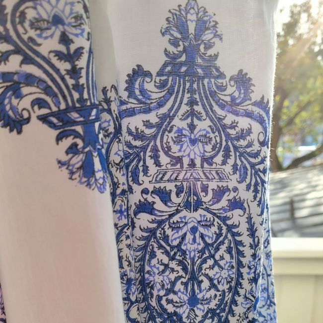 Duhar Paisely Blue-150x220