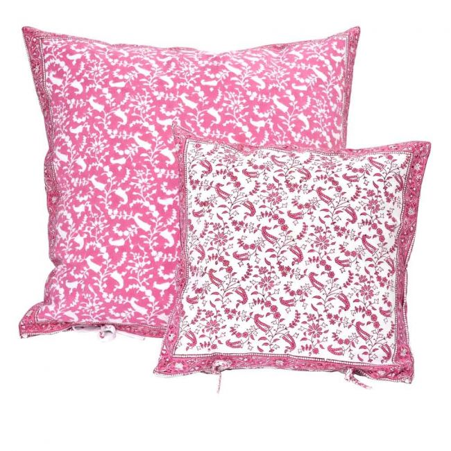 MariaJosepha Pink - ein Kissen im Wendedesign 