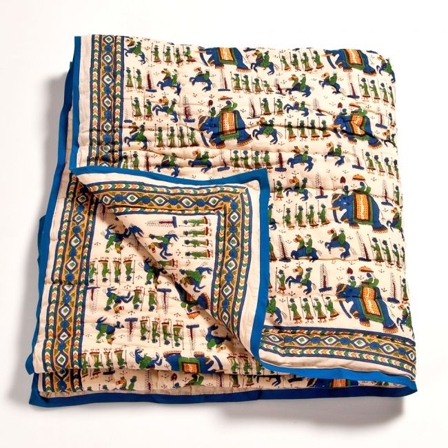 Quilt Moghul Elephant - eine supersüße Krabbeldecke!