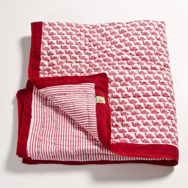 Krabbeldecke in Wendeoptik