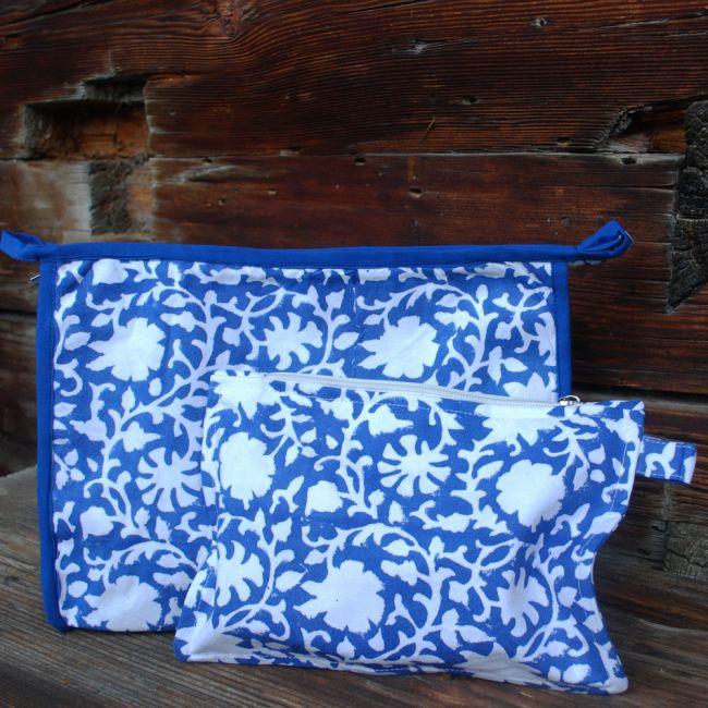 Kosmetiktaschen - Agra blue