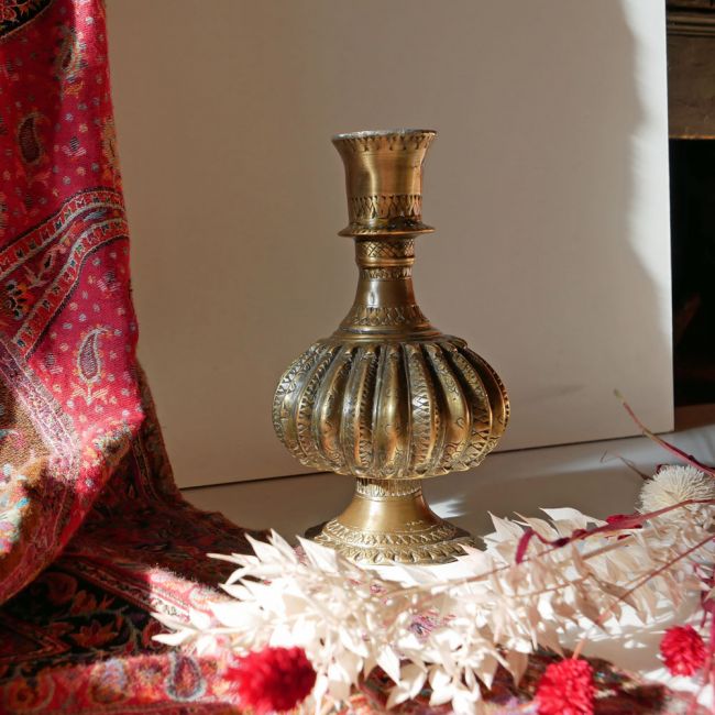 Antike Messing Vase V1