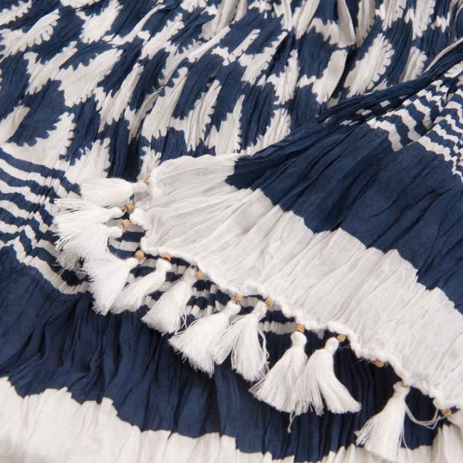 Schal - Sue blue - ca. 110x250 cm